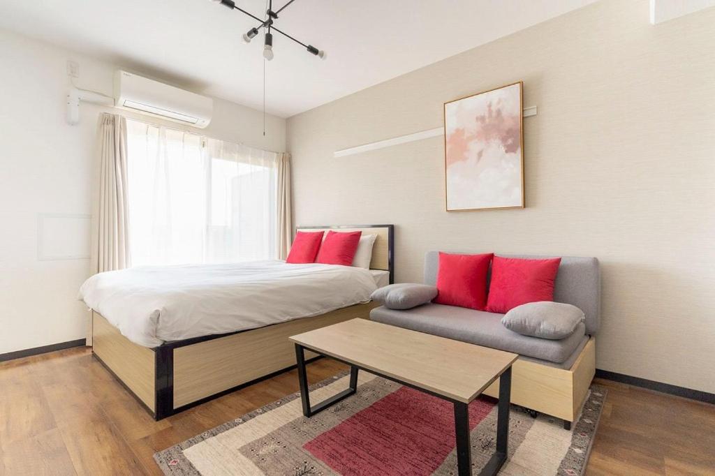 Apartamento Anri Kitadume Osaka Castle Exterior foto