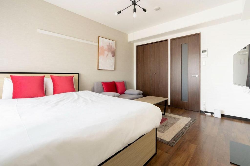 Apartamento Anri Kitadume Osaka Castle Exterior foto